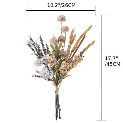 Roseytime Autumn Loose Flower Set Centerpiece Flower Bouquet #LS007