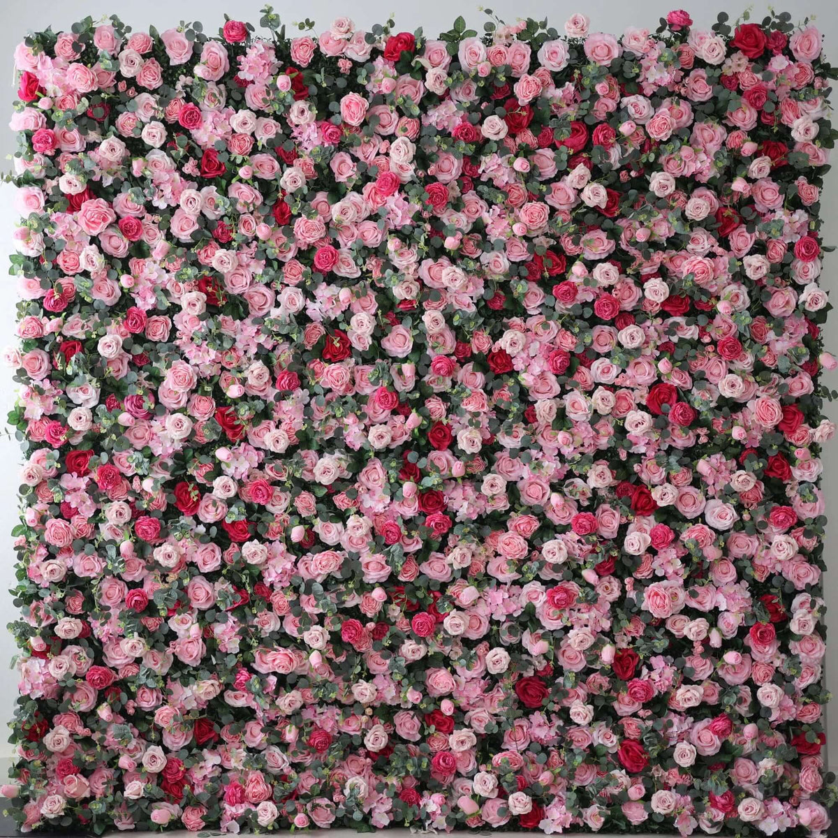 💥BF SALE: Red&Pink Flower Wall Roll Up #RTW268