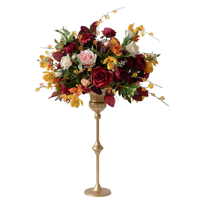 Roseytime Red&Yellow Flower Ball #RTB062