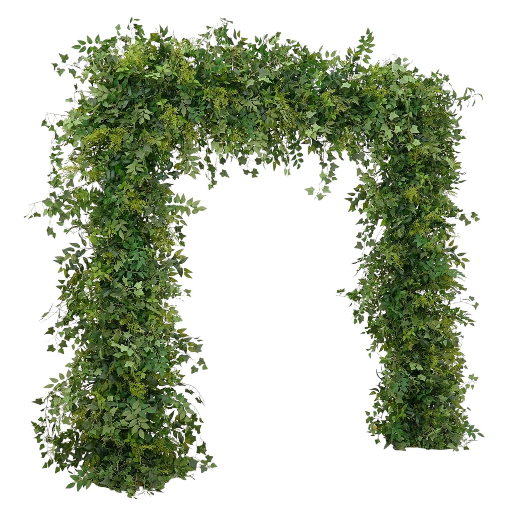 Roseytime Greenery Square Arch Fabric Back#RTA083